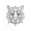 prime and numbers tattoo design idea