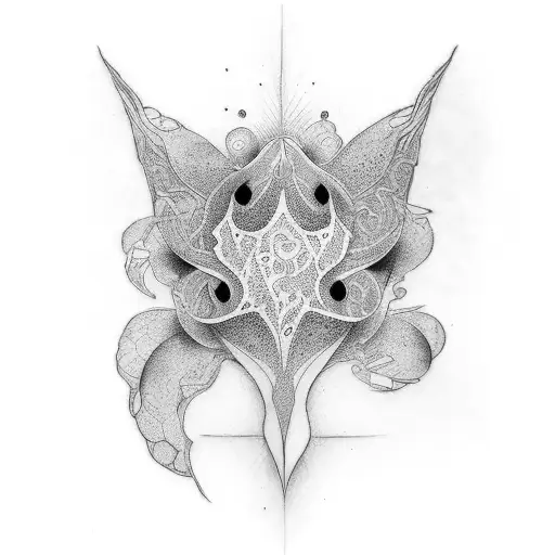 Vulva  tattoo design idea