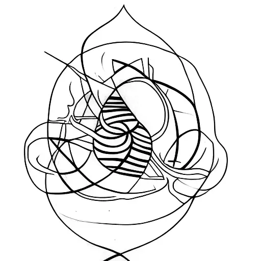 Vulva  tattoo design idea