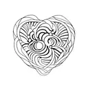 Vulva  tattoo design idea
