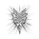 Vulva  tattoo design idea