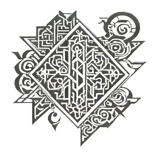 arabic font tattoo tattoo design idea