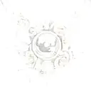 choker with moons tattoo design idea