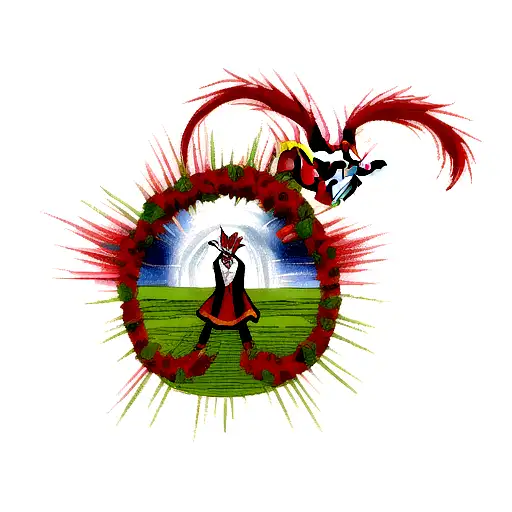 kurama tattoo design idea