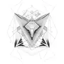 triangle family tattoo design idea