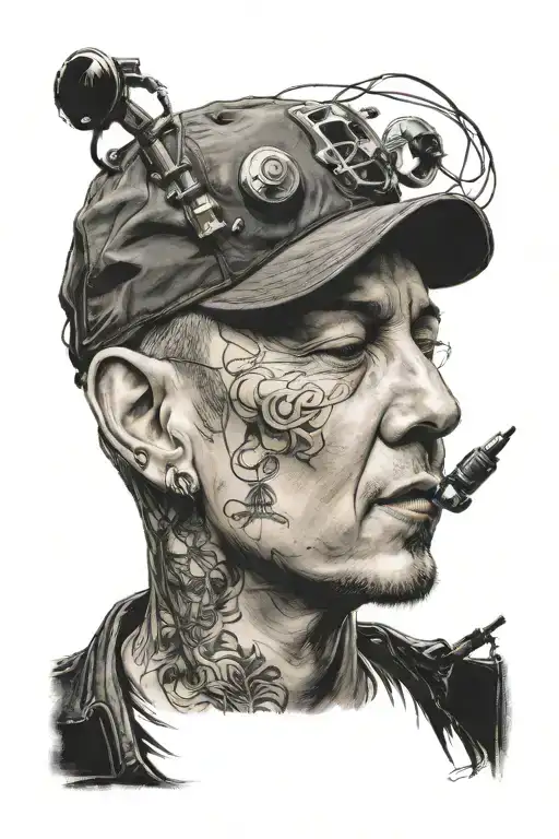 Chester Bennington tattoo design idea
