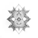 BDSM symbols for pubis tattoo design idea