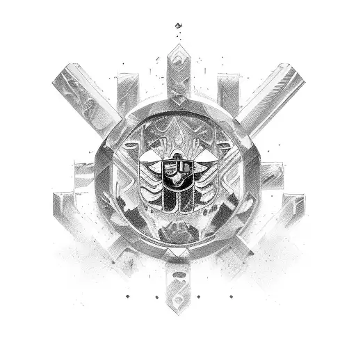 bmw e30 and family tattoo design idea