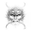 sun wukong tattoo design idea