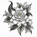 separation anxiety  tattoo design idea