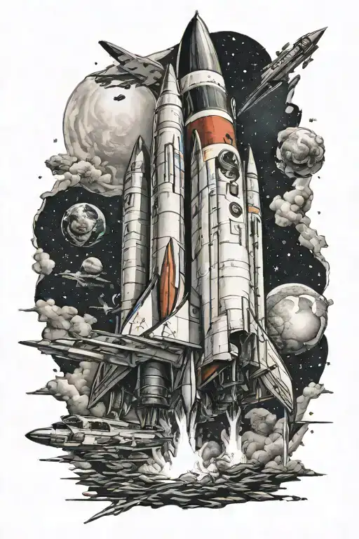 Marvell heroes rocket  tattoo design idea