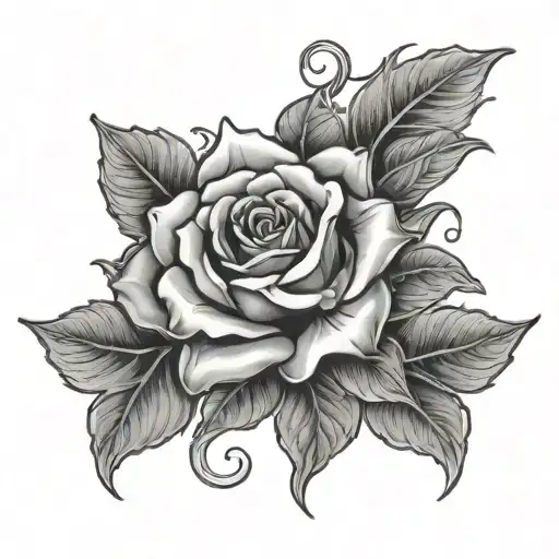 in memory of brother tattoo design idea
