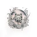 adventure time  tattoo design idea