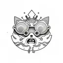 adventure time  tattoo design idea