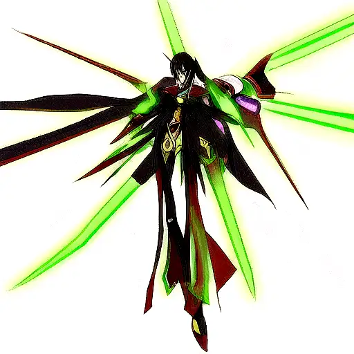 lelouch from code geass and his mecha tattoo design idea