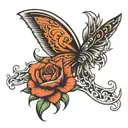 word: SWAG tattoo design idea