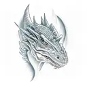 Dino tattoo design idea