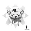 Pluto tattoo design idea