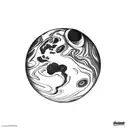 planet Pluto tattoo design idea