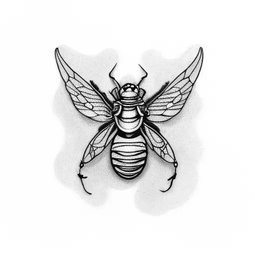 Junebug rest in peace tattoo design idea