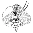 Harley Quinn  tattoo design idea