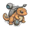 Charmander and Starwars tattoo design idea