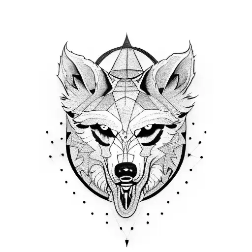 lobo tattoo design idea
