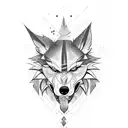 lobo tattoo design idea