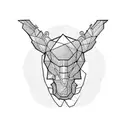 minimal heart tattoo design idea