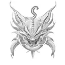 shenron tattoo design idea