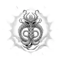 shenron tattoo design idea