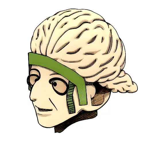 Brain tattoo design idea