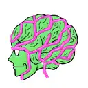 Brain tattoo design idea