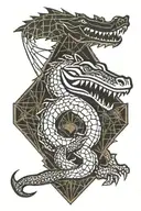 Florida gators logo tattoo design idea