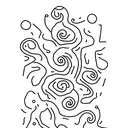 tiny red outline chilli pepper tattoo design idea