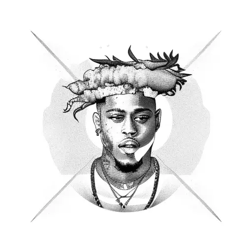 xxxtentacion and juice world tattoo design idea