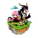 a dragon family  tattoo design idea