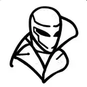 space ninja tattoo design idea