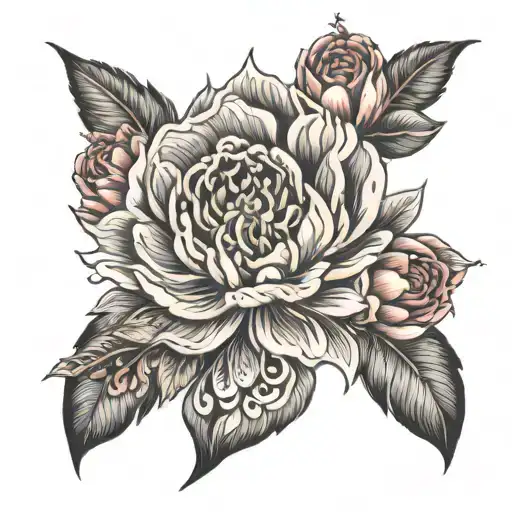 Anita Nermina Adelina Asmir Ermin tattoo design idea