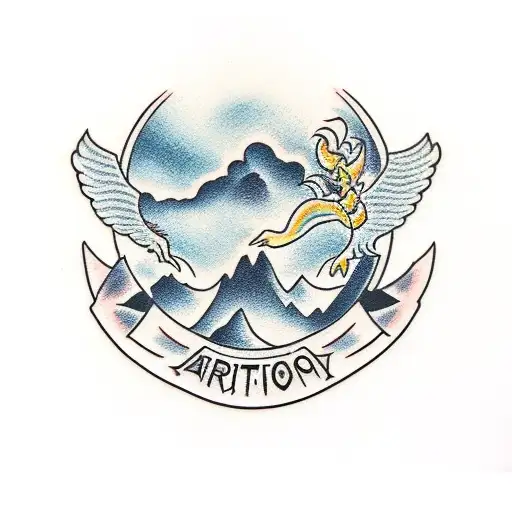 ambition for cash tattoo design idea