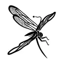 Dragonfly tattoo design idea