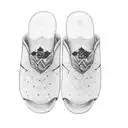 adidas slippers with the text "selfmade alman"  tattoo design idea