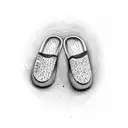 adidas slippers with the text "selfmade alman"  tattoo design idea