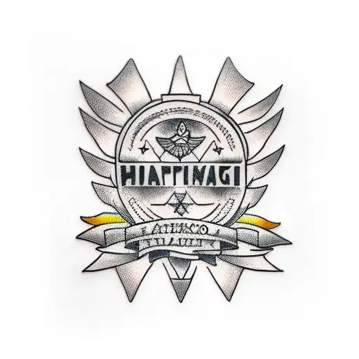 handshake tattoo design idea