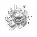 handshake tattoo design idea