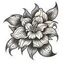 oleander match box tattoo design idea