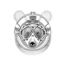 bear with welding helmet and tig burner  tattoo design idea