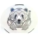 bear with welding helmet and tig burner  tattoo design idea