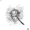 Zoro's Three-Sword Style tattoo design idea