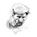 Messi tattoo design idea